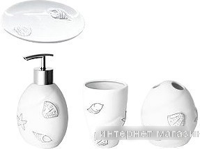 Дозатор для жидкого мыла Bisk Beach 05967