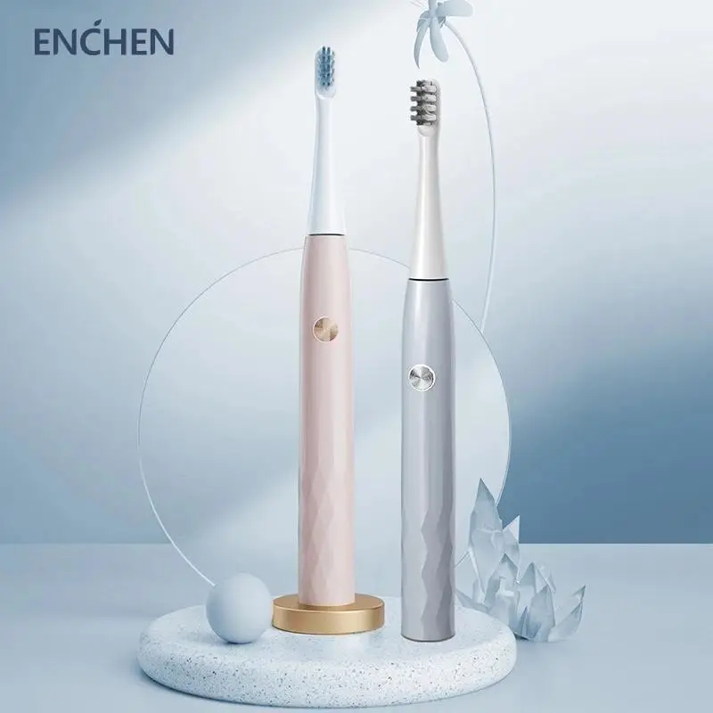 Электрическая зубная щетка Enchen T501 (серый)