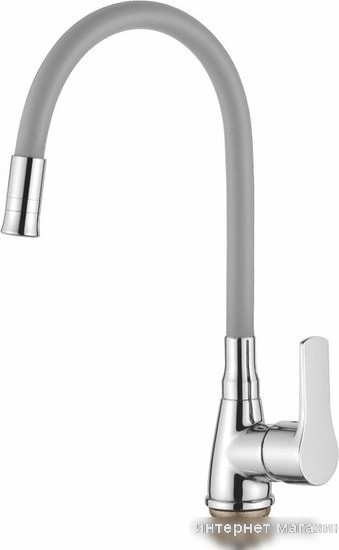 Смеситель Ledeme L4699-9 (хром/серый)