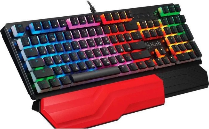 Клавиатура A4Tech Bloody B975P (черный/красный)