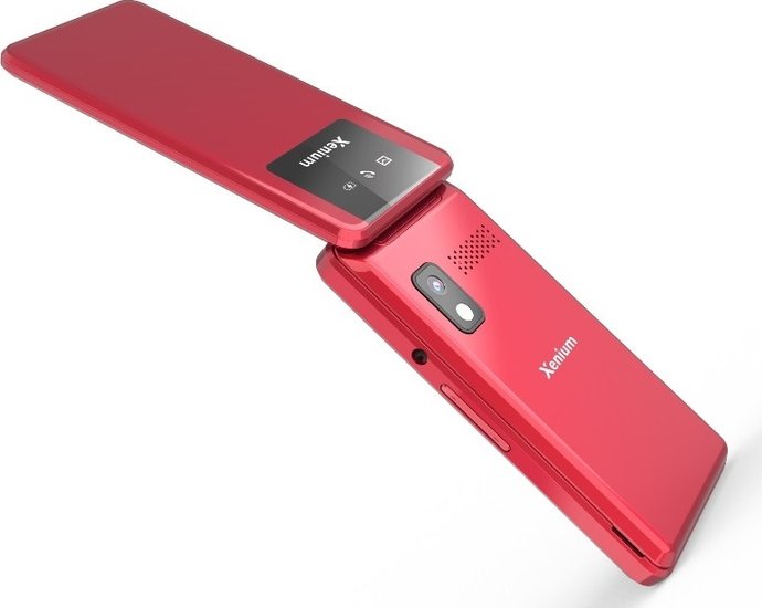 Кнопочный телефон Philips Xenium X600 (красный)