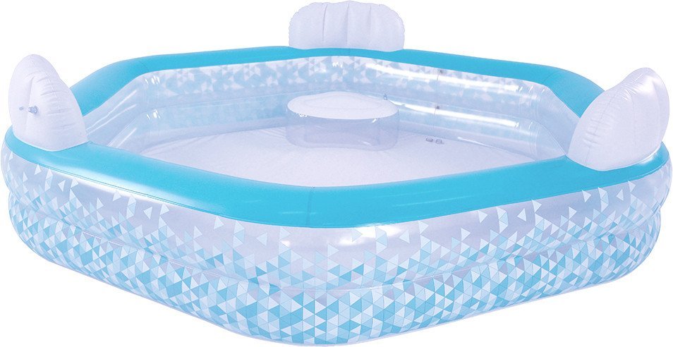 Надувной бассейн Jilong Giant Hexagon Family Pool 57161 (223x211x58)