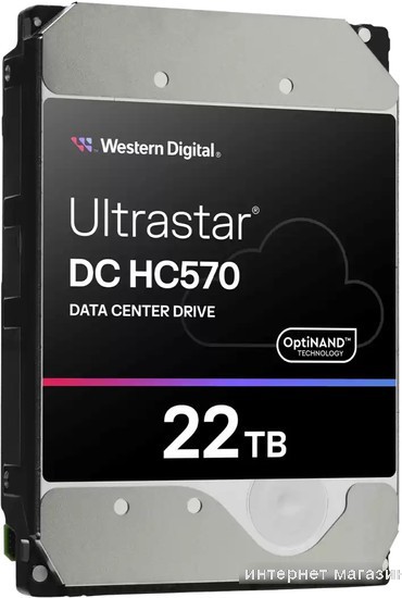 Жесткий диск WD Ultrastar DC HC570 22TB WUH722222ALE6L4