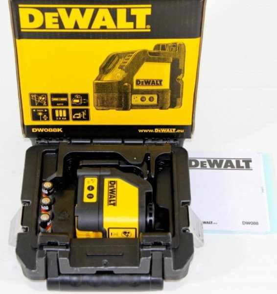 Лазерный нивелир DeWalt DW088K