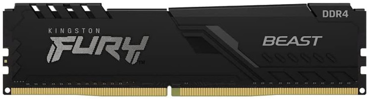 Оперативная память Kingston FURY Beast 16GB DDR4 PC4-28800 KF436C18BB/16