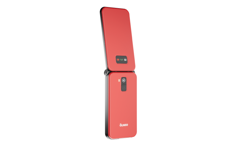 Телефон Olmio F19 (красный)