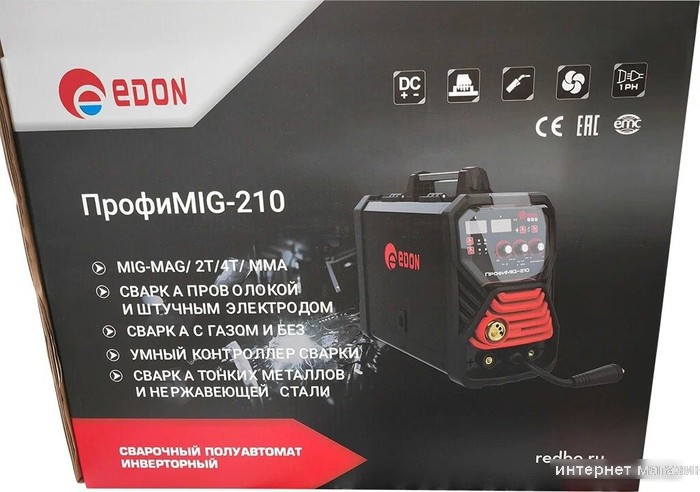 Сварочный инвертор Edon ПрофиMIG-210