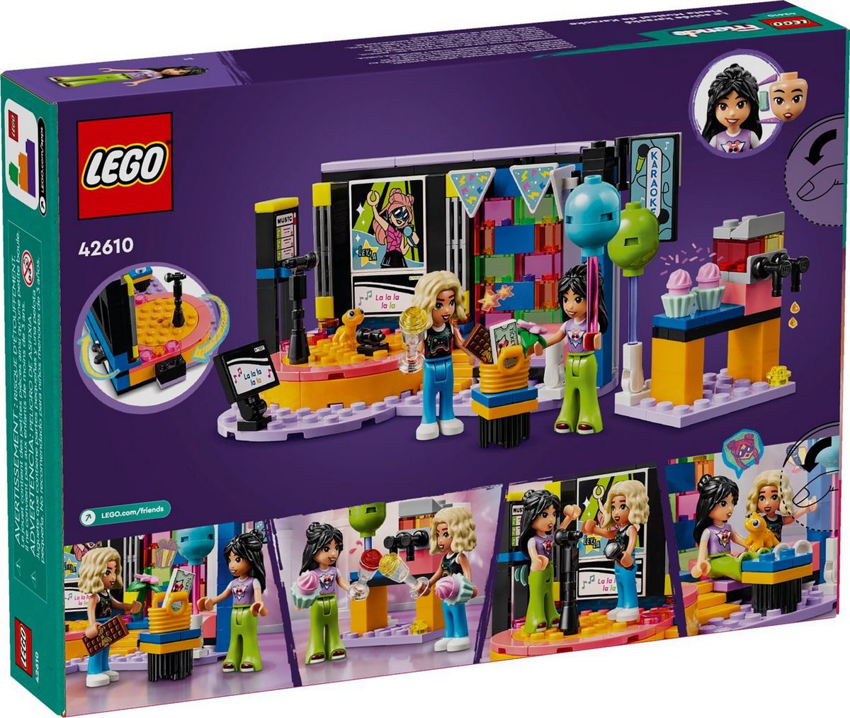 Конструктор LEGO Friends 42610 Караоке-музыкальная вечеринка