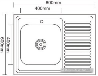 Кухонная мойка Ledeme L98060-6L