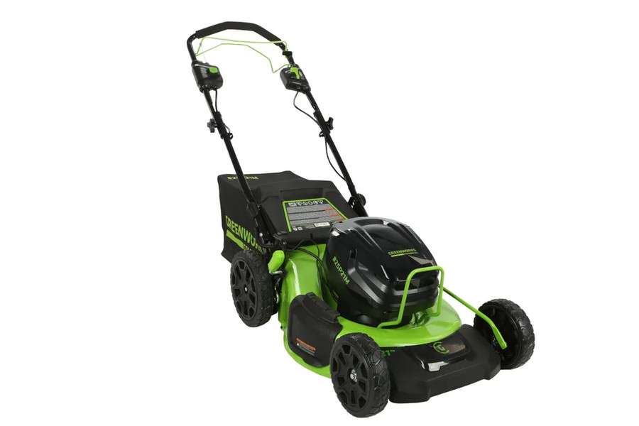 Газонокосилка аккумуляторная Greenworks GC82LM51SP2 2515907UB (с 1-им АКБ 5 Ah)