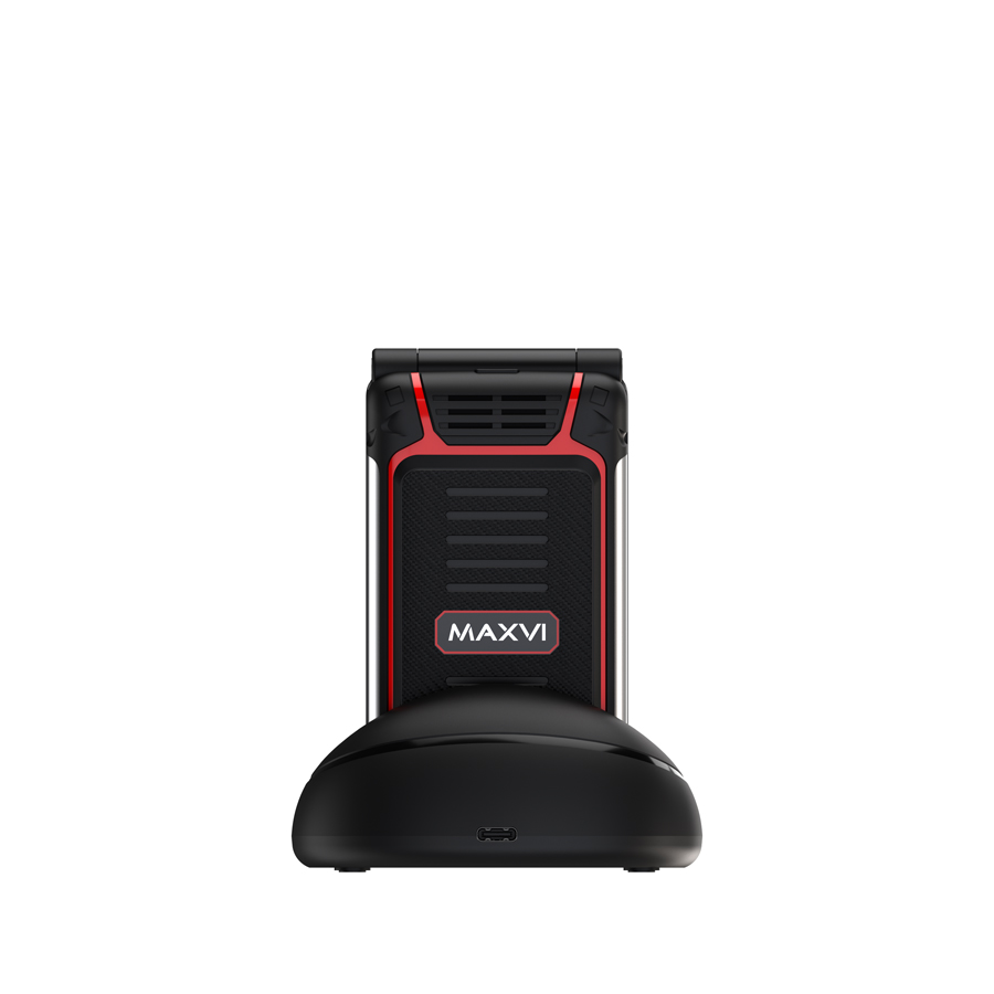 Кнопочный телефон Maxvi E10ds (оранжевый)