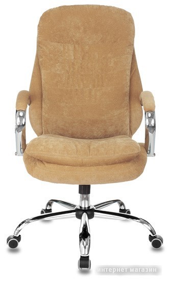 Кресло Бюрократ T-9950SL Fabric (горчичный Velvet 73)