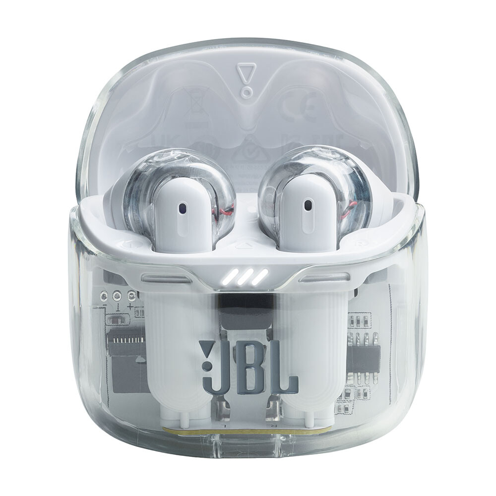 Наушники JBL Tune Flex Ghost (белый)