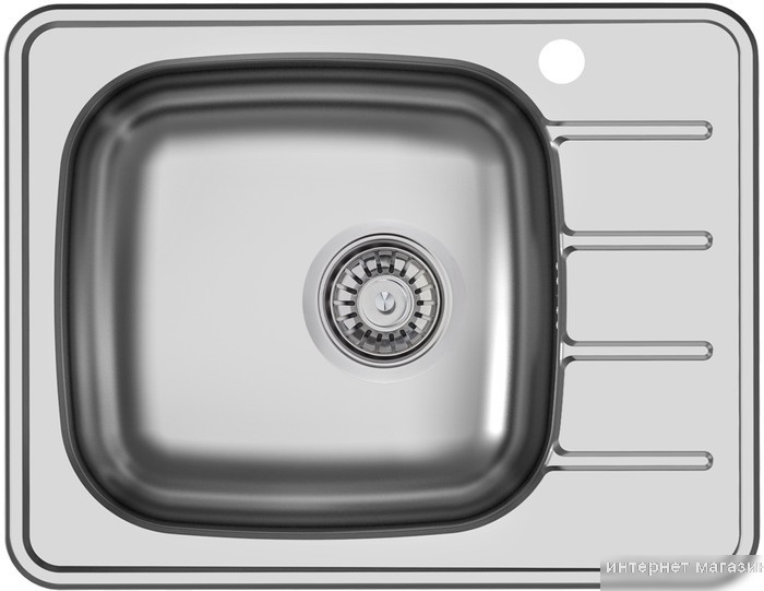 Кухонная мойка Ukinox Гранд GRM600.480-GT6K 2L (с сифоном S701)