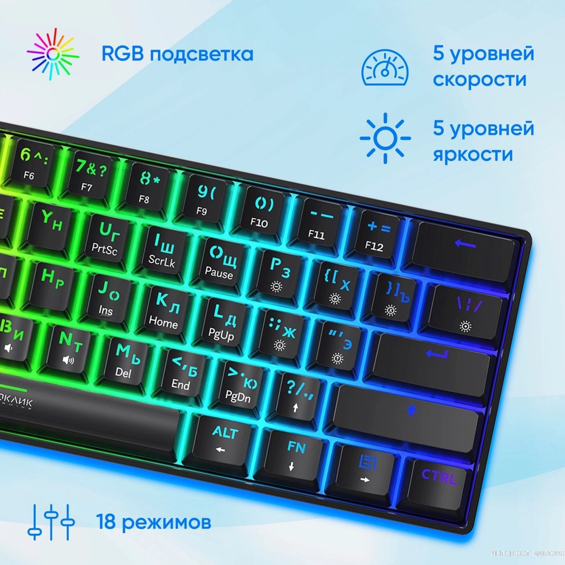 Клавиатура Oklick K713X
