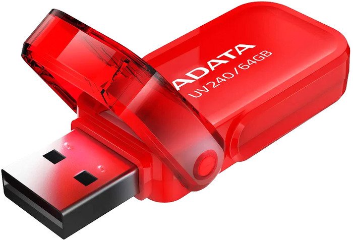 USB Flash ADATA UV240 64GB (красный)