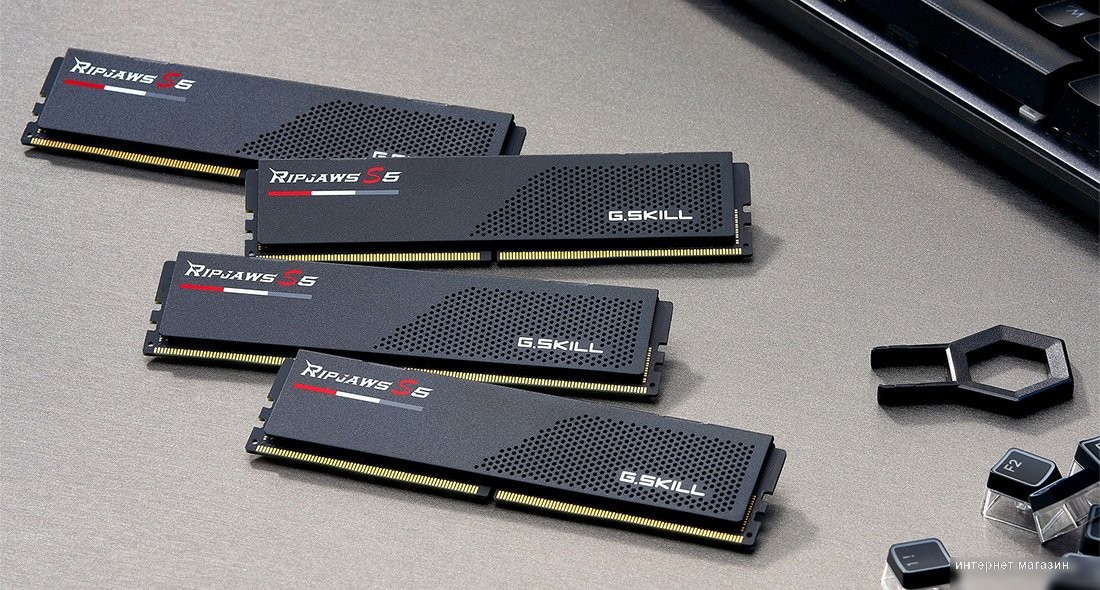 Оперативная память G.Skill Ripjaws S5 2x48ГБ DDR5 6000 МГц F5-6000J3036F48GX2-RS5K