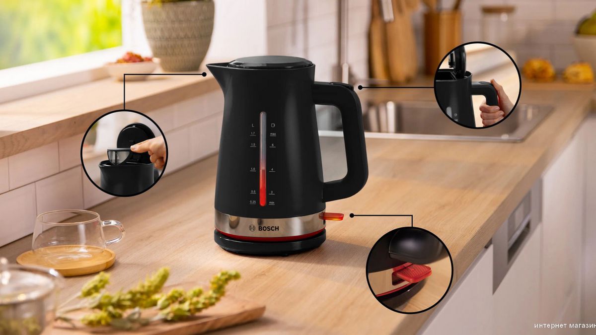 Электрический чайник Bosch TWK4M223