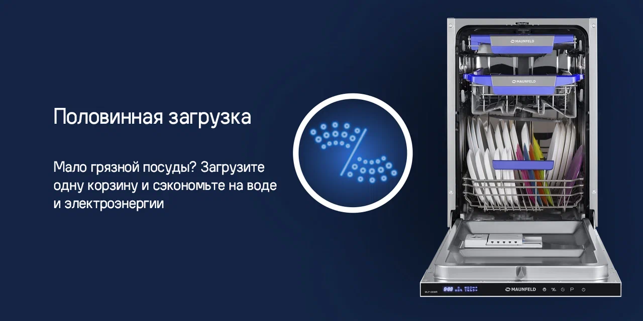 Посудомоечная машина MAUNFELD MLP-08IMR