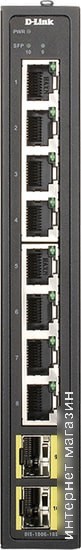 Неуправляемый коммутатор D-Link DIS-100G-10S/A1A