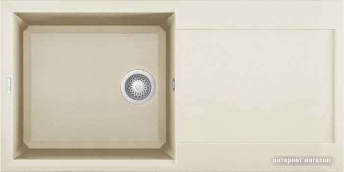 Кухонная мойка Elleci Easy 480 Bianco Antico 62