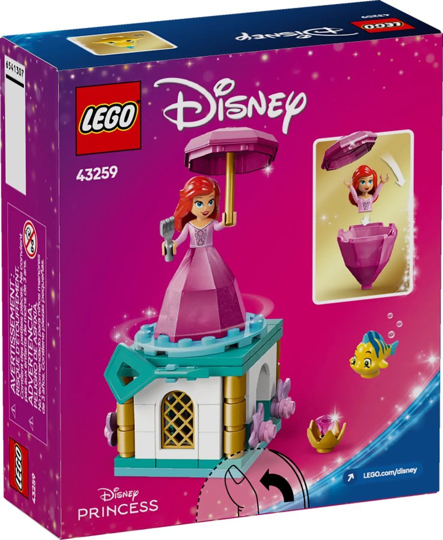 Конструктор LEGO Disney Princess 43259 Вращение Ариэль