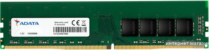 Оперативная память A-Data Premier 8ГБ DDR4 3200 МГц AD4U32008G22-SGN