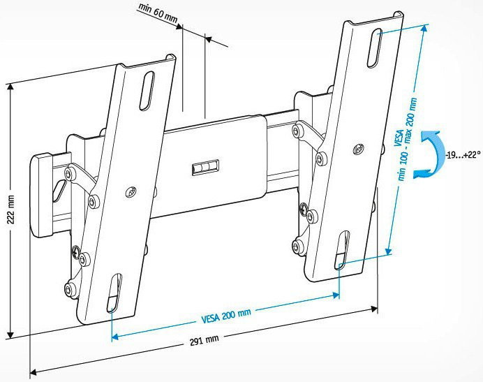 Кронштейн Holder LCD-T2611