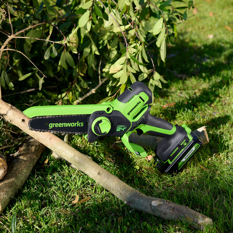 Аккумуляторная пила Greenworks GD24CSMNX 2008707 (без АКБ)