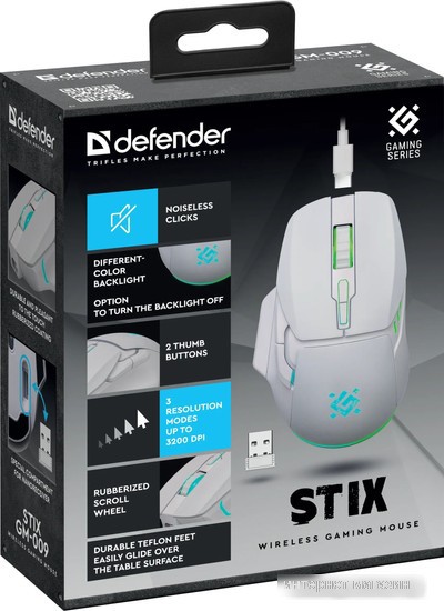 Игровая мышь Defender Stix GM-009