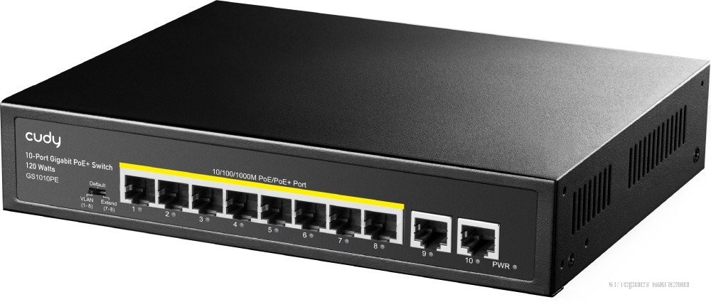 Неуправляемый коммутатор Cudy GS1010PE 1.0