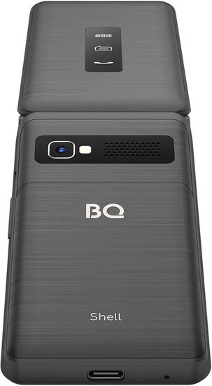Кнопочный телефон BQ BQ-2412 Shell Duo (черный)
