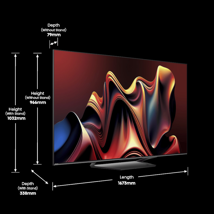 MiniLED телевизор Hisense 75U7NQ