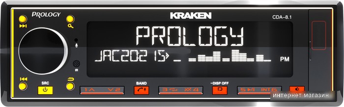USB-магнитола Prology CDA-8.1 Kraken