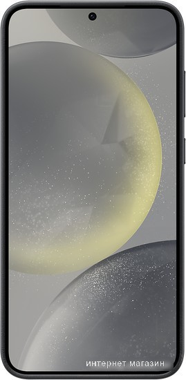 Чехол для телефона Samsung Vegan Leather Case S24+ (черный)