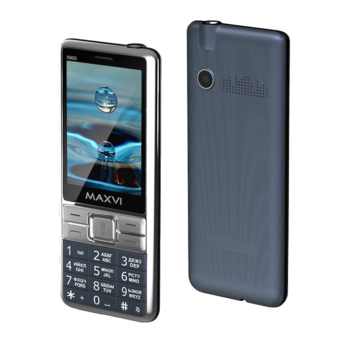 Кнопочный телефон Maxvi X900i (маренго)