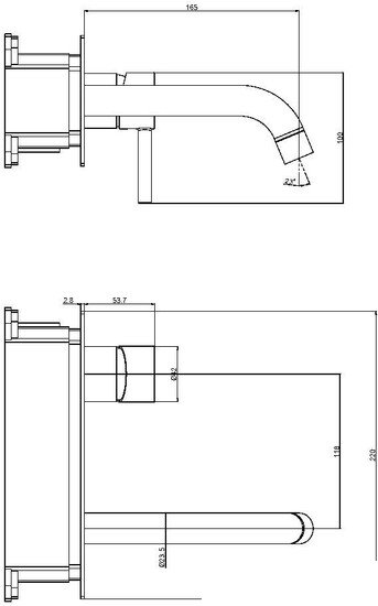Смеситель Maxonor Pure Life PL7287-8