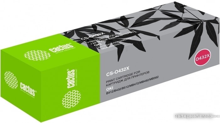 Картридж CACTUS CS-O432X (аналог OKI 45807120)