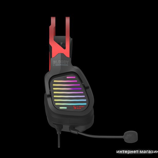 Наушники A4Tech Bloody G560 (черный/красный)
