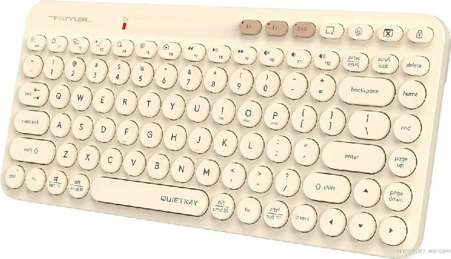 Клавиатура A4Tech Fstyler FBK36C AS (бежевый)