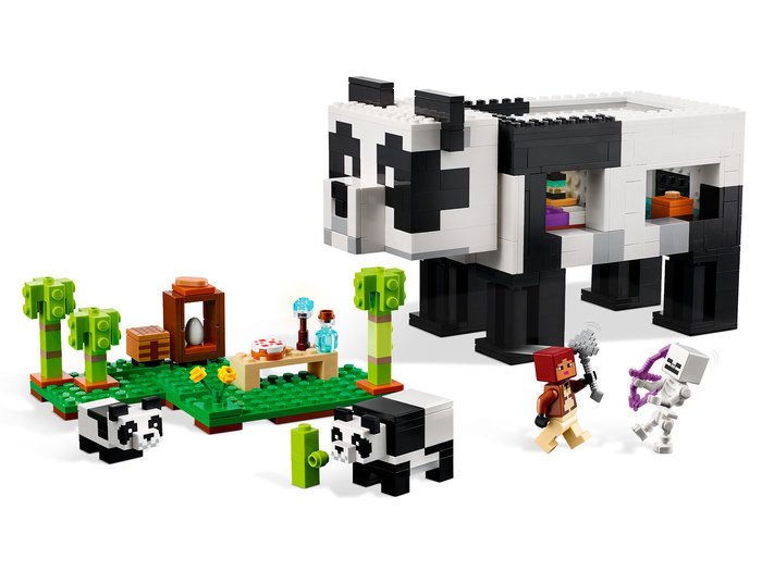 Конструктор LEGO Minecraft 21245 Дом Панды