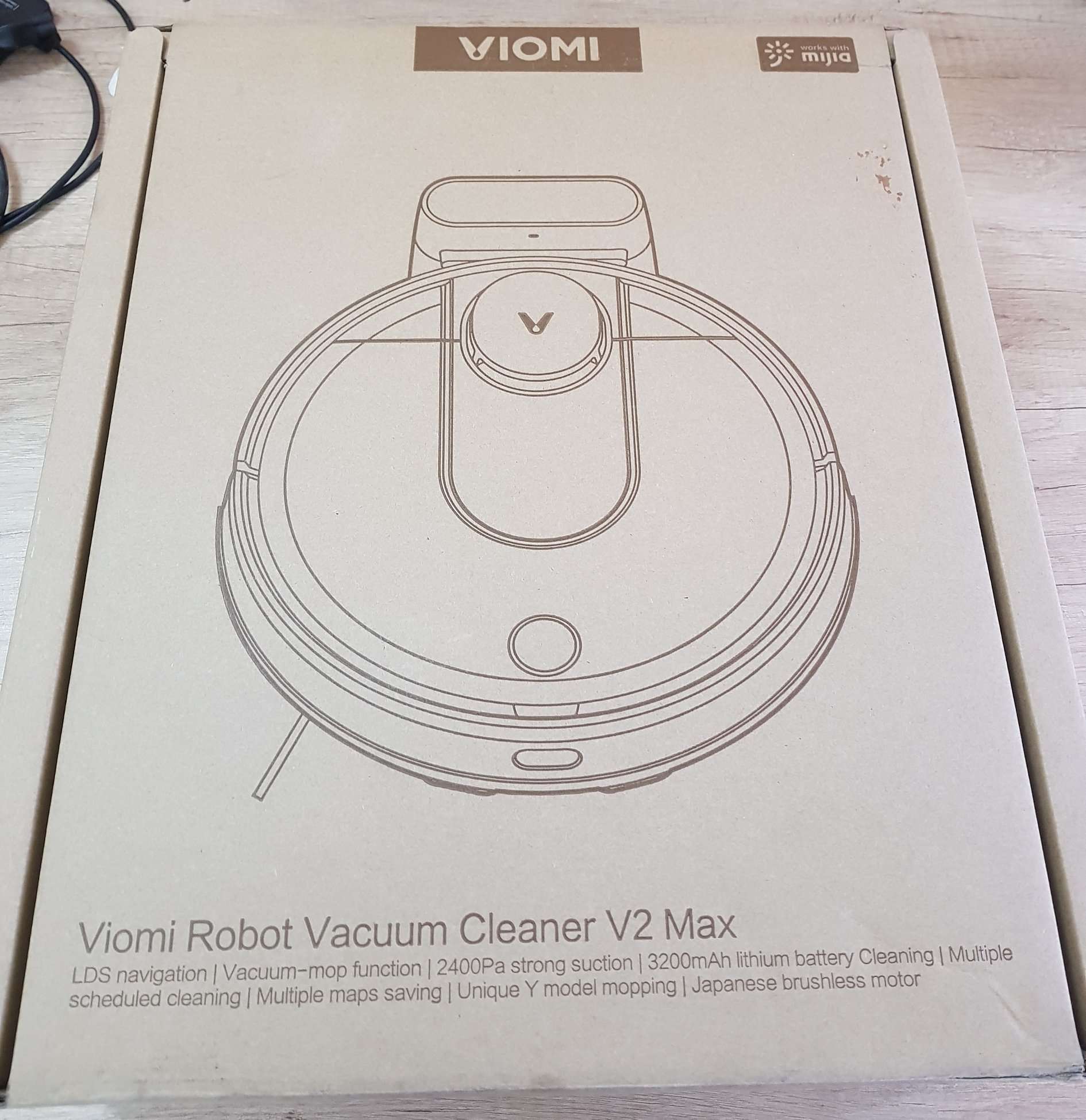 Робот-пылесос Viomi Robot Vacuum Cleaner V2 Max V-RVCLM24B (уценка)