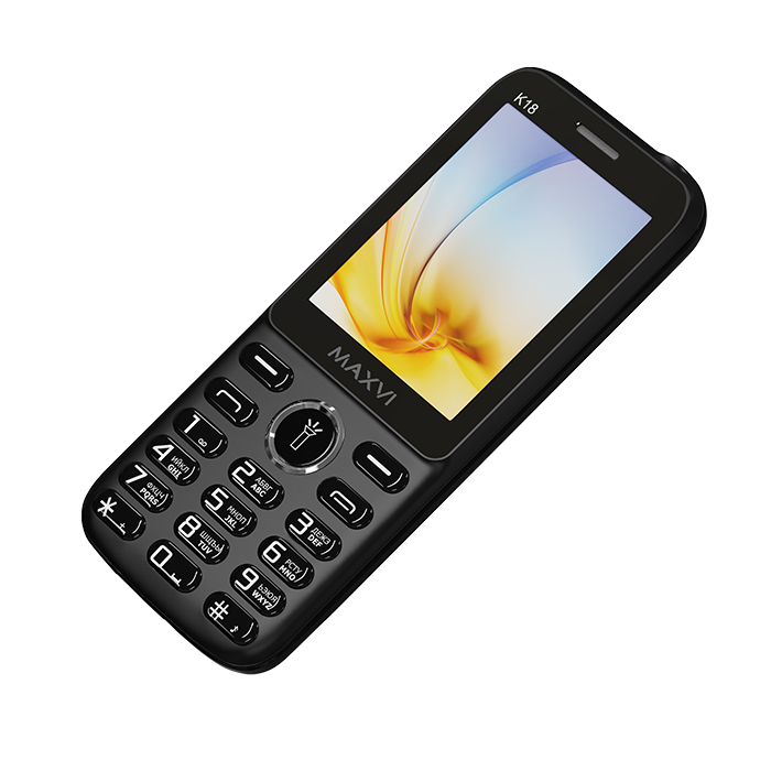 Мобильный телефон Maxvi K18 (черный)
