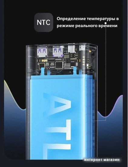 Внешний аккумулятор Romoss PEA40 Pro 40000mAh (черный)