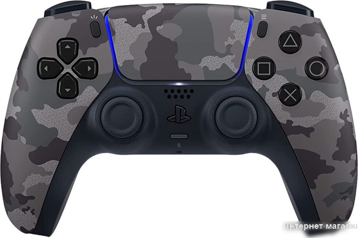Геймпад Sony DualSense (серый камуфляж)