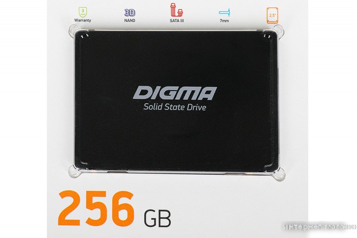 SSD Digma Run P1 256GB DGSR2256GP13T