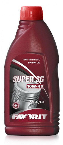 Моторное масло Favorit Super SG 10W-40 0.9л