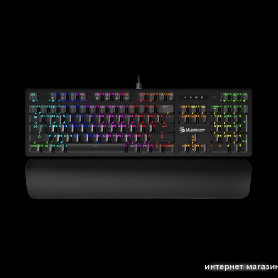 Клавиатура A4Tech Bloody B825R (Light Strike Red)