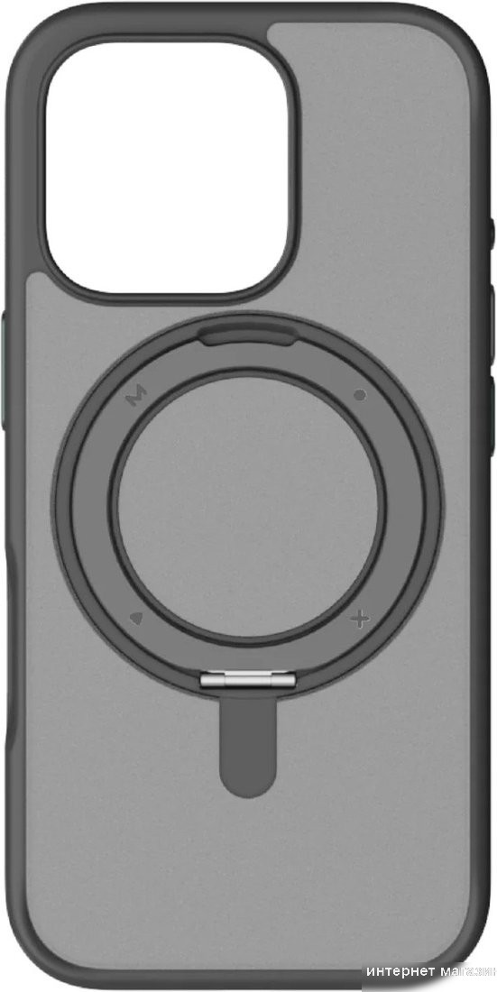 Чехол для телефона Momax CaseForm Roller MagSafe для iPhone 16 Pro Max MRAP24XLD (черный)