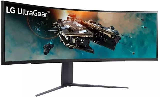 Игровой монитор LG Curved UltraGear 49GR85DC-B